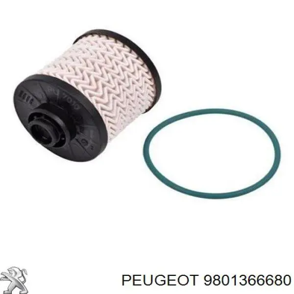 9801366680 Peugeot/Citroen фільтр паливний