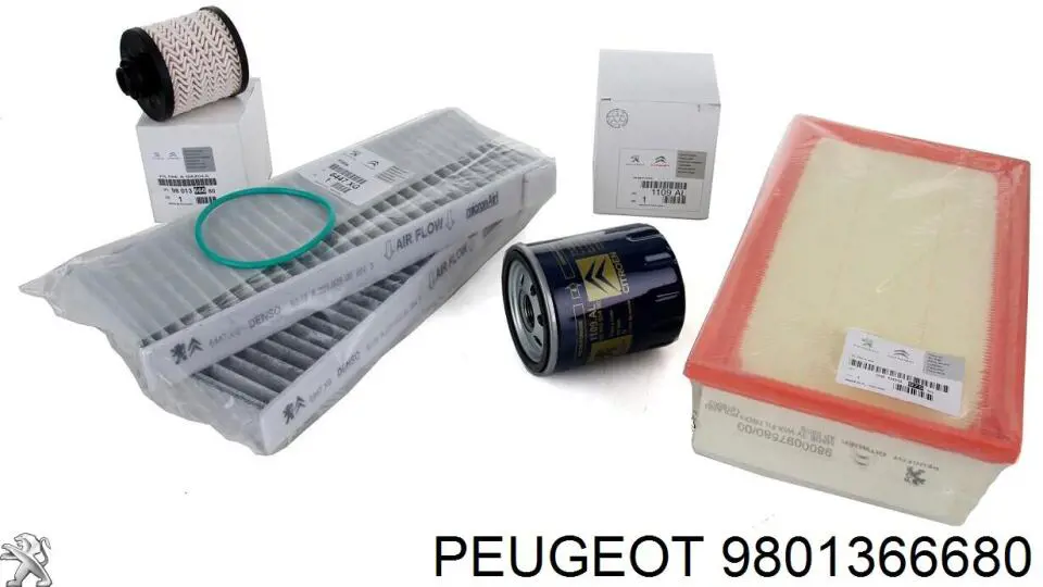 9801366680 Peugeot/Citroen Фільтр палива