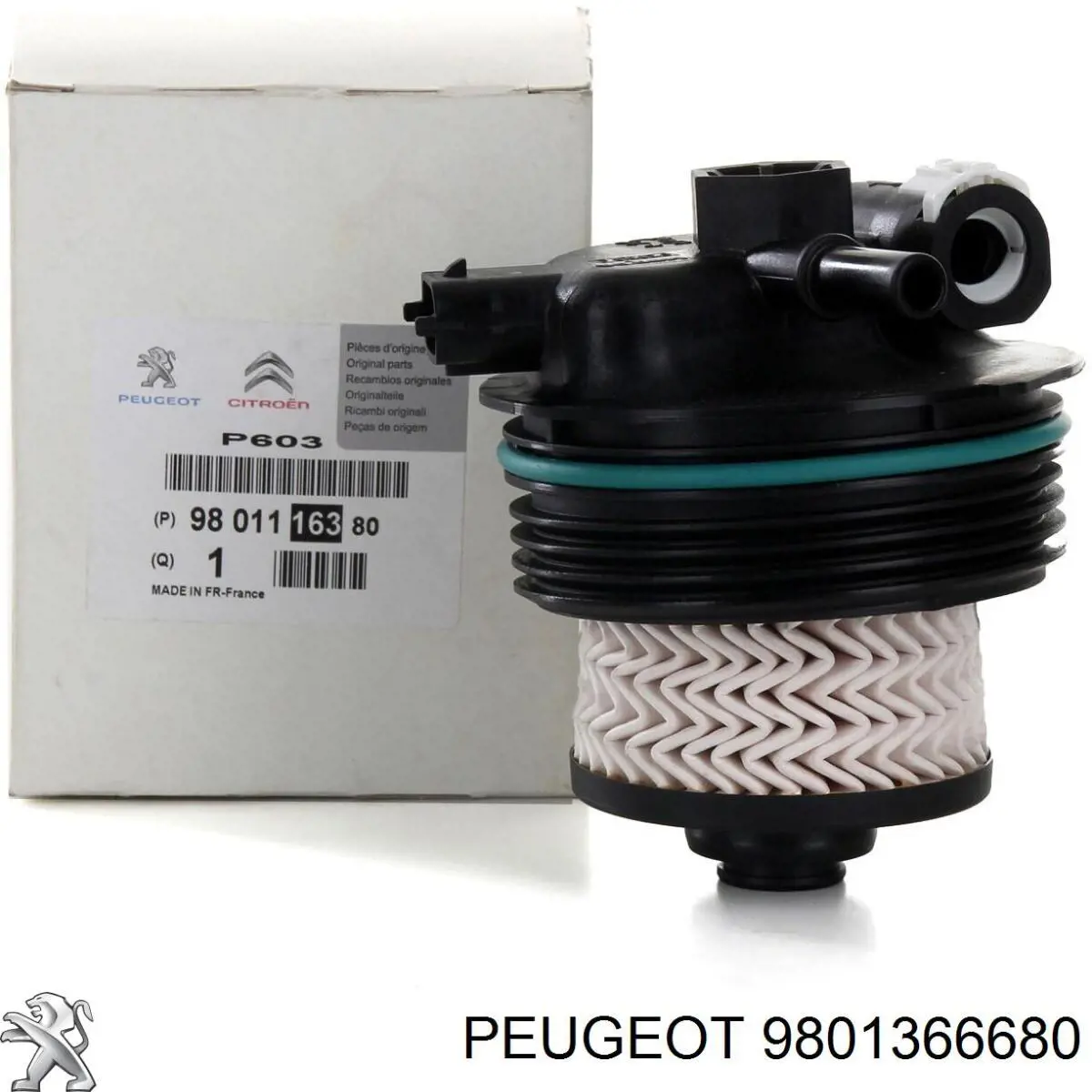 Фільтр тонкого очищення палива Peugeot/Citroen 9801366680 ціна, від 25.38 USD