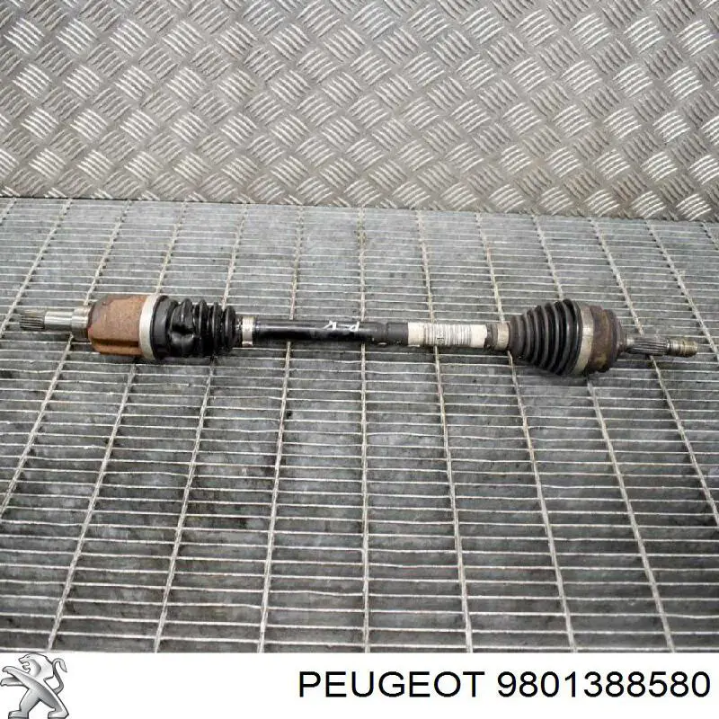 Ліва піввісь 9801388580 Peugeot/Citroen