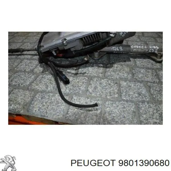 9801390680 Peugeot/Citroen Рейковий рульовий механізм