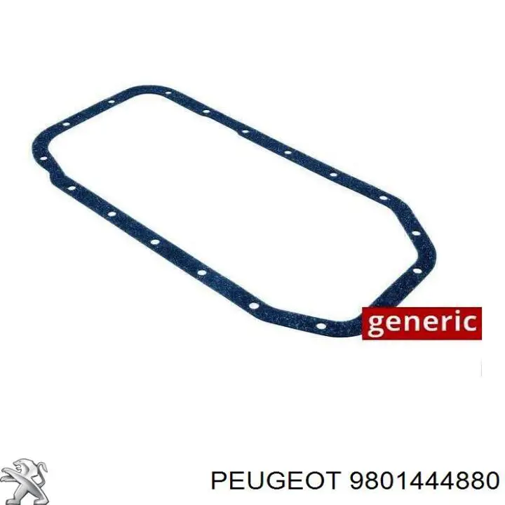 Прокладка піддону картера двигуна 9801444880 Peugeot/Citroen