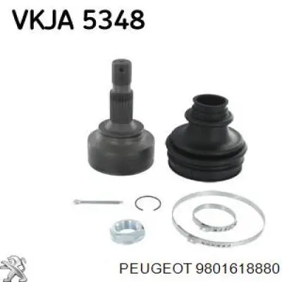 3273VY Peugeot/Citroen Привід передній правий