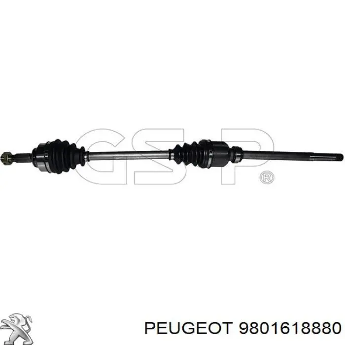 Піввісь передня, права Peugeot/Citroen 3273VY ціна, від 56.24 USD