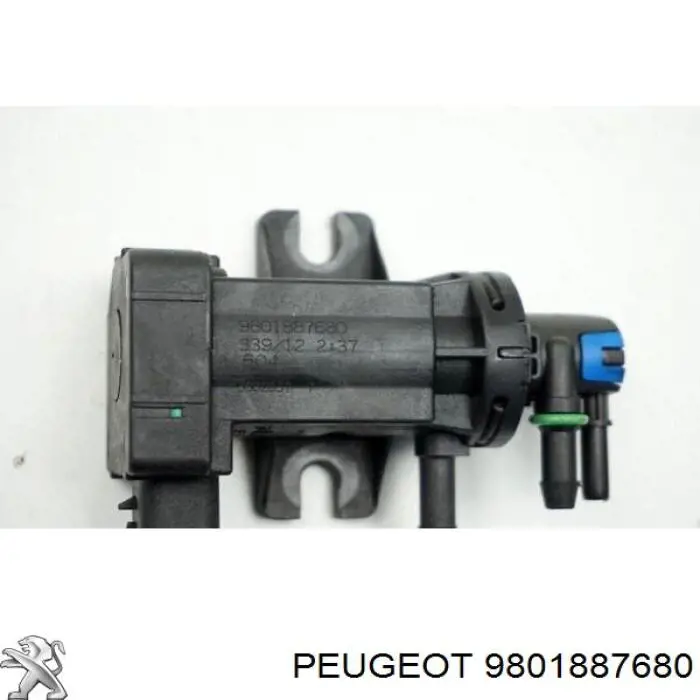 Купити 9801887680 Peugeot/Citroen Клапан перетворювач тиску наддуву (соленоїд)