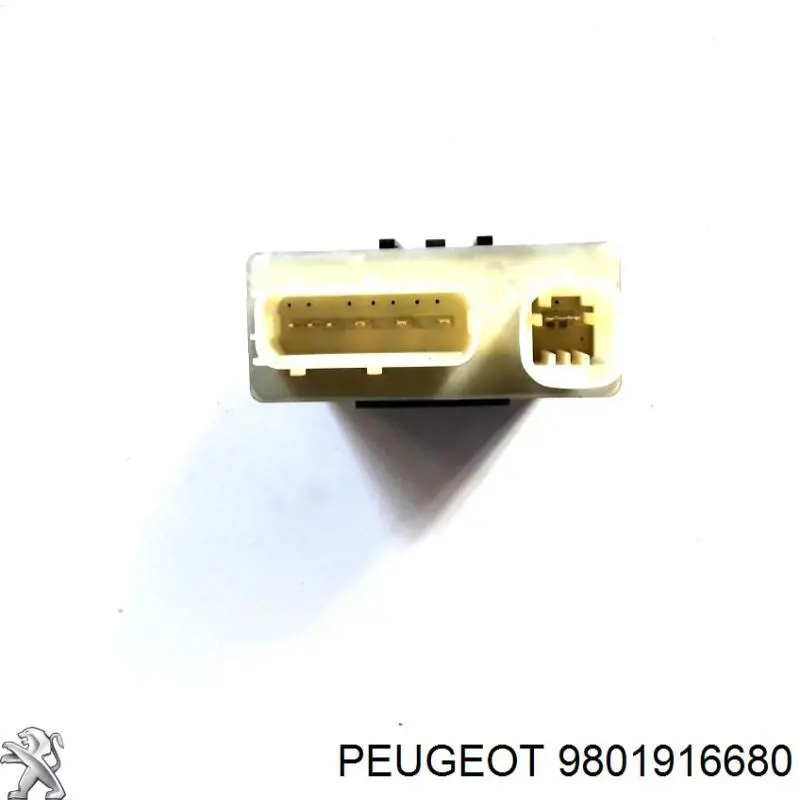 9801916680 Peugeot/Citroen Регулятор оборотів вентилятора охолодження, блок управління