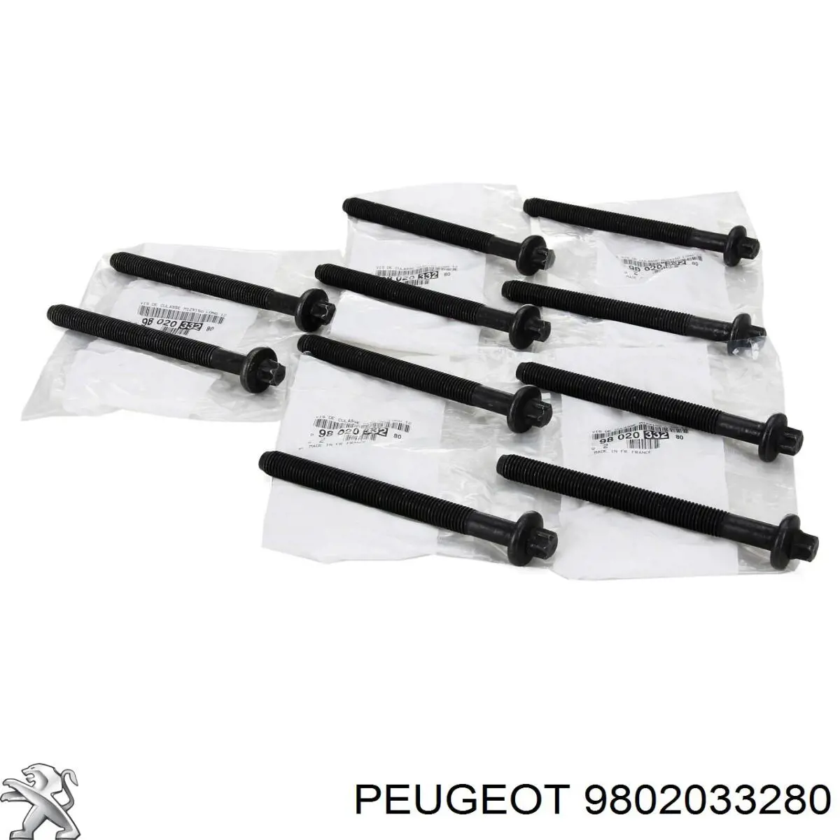 Болт ГБЦ 9802033280 Peugeot/Citroen