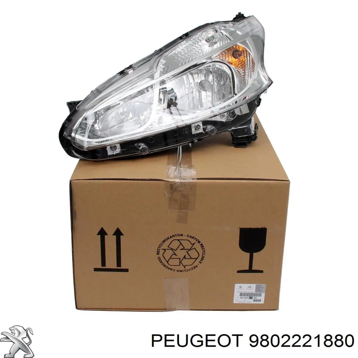 Фари Peugeot/Citroen 9802221880 ціна, від 107.33 USD