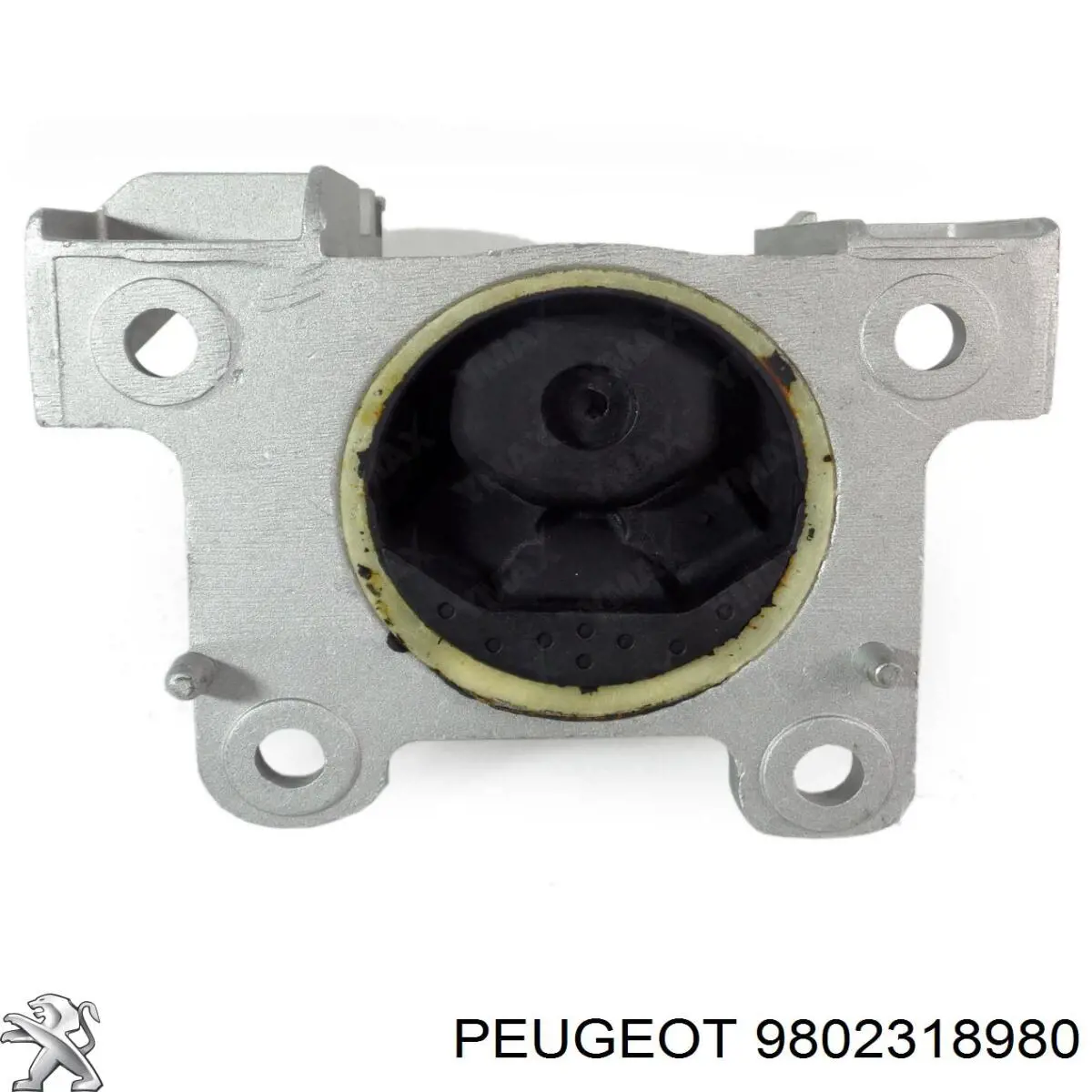 Кронштейн подушки (опори) двигуна, лівої 9802318980 Peugeot/Citroen