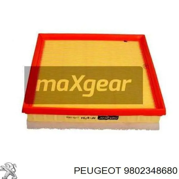 9802348680 Peugeot/Citroen Повітряний фільтр двигуна
