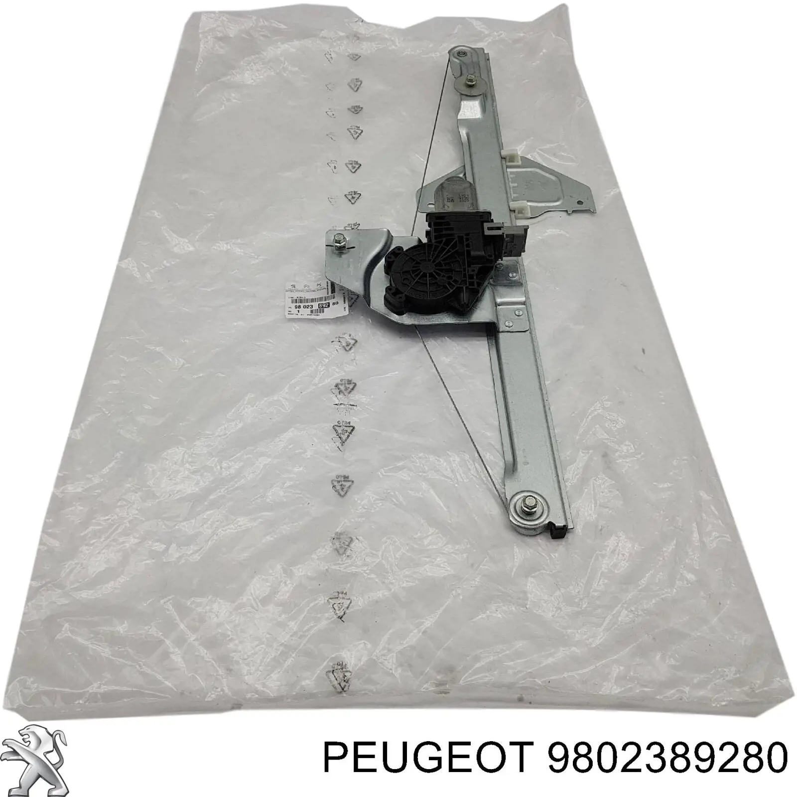 9802389280 Peugeot/Citroen Підйомник механічний вітрового скла