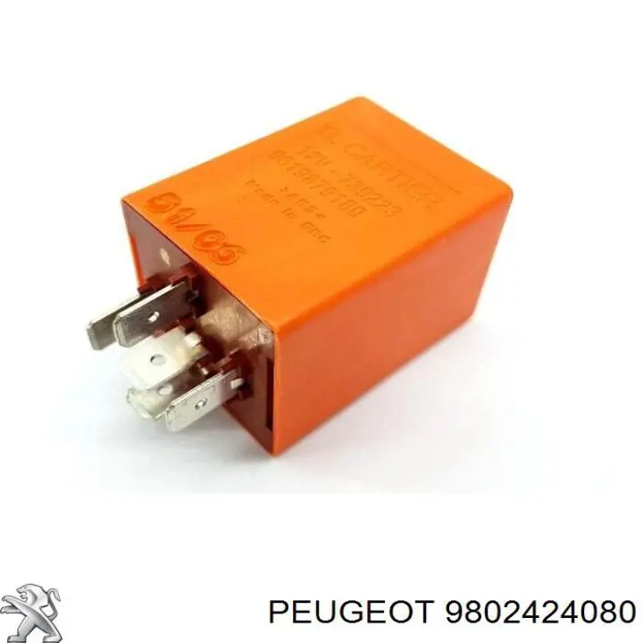 Купити 9802424080 Peugeot/Citroen Реле свічок накалу
