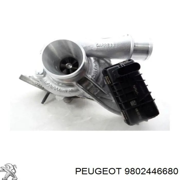 9802446680 Peugeot/Citroen турбіна