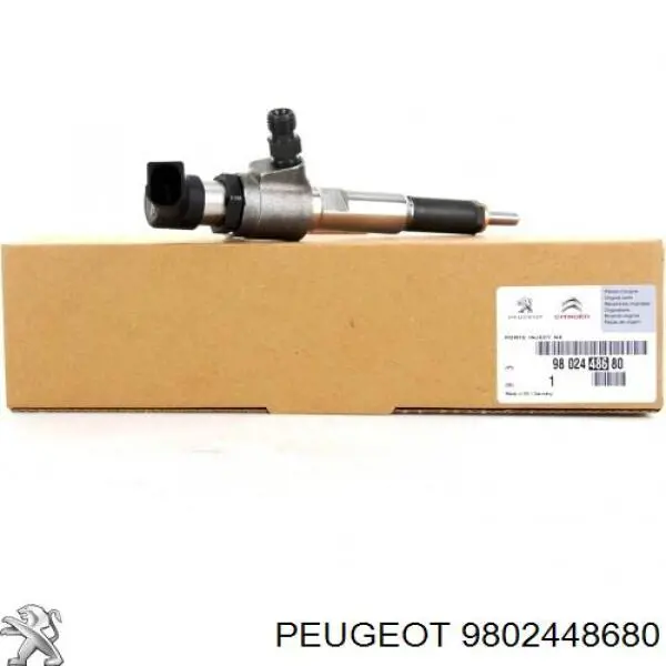 9802448680 Peugeot/Citroen Форсунка вприску палива