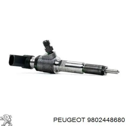 Купити 9802448680 Peugeot/Citroen Форсунка дизельна в зборі, розпилювач + тримач