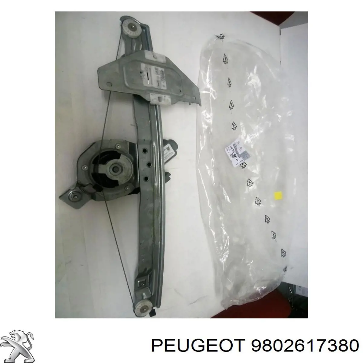 606000CI2474 4max Механізм склопідіймача дверей передніх, правих