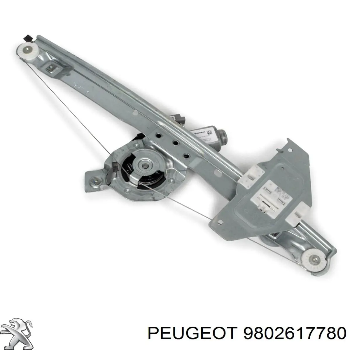 9802617780 Peugeot/Citroen Підйомник механічний вітрового скла