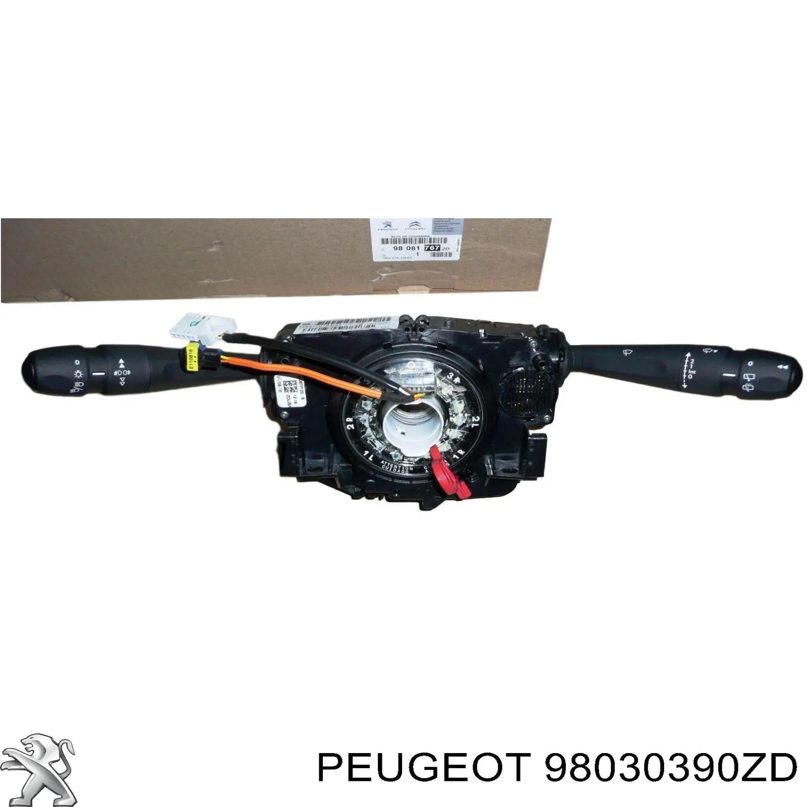 98030390ZD Peugeot/Citroen Перемикач підрульовий, лівий