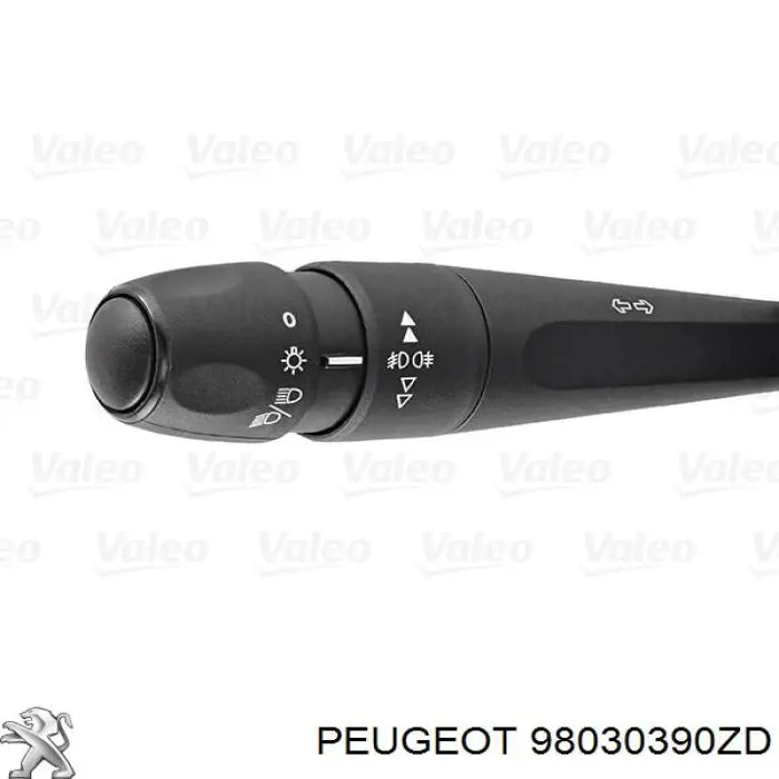 Перемикач підрульовий, лівий Peugeot/Citroen 98030390ZD ціна, від 56.43 USD