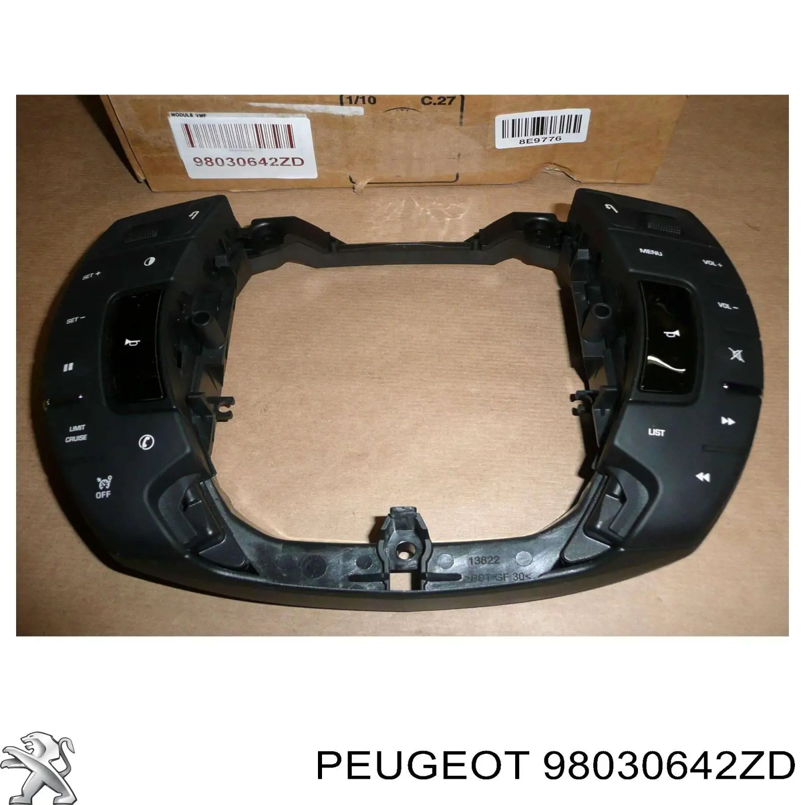Блок кнопкових перемикачів кермового колеса Peugeot/Citroen 98030642ZD ціна, від 514.78 USD