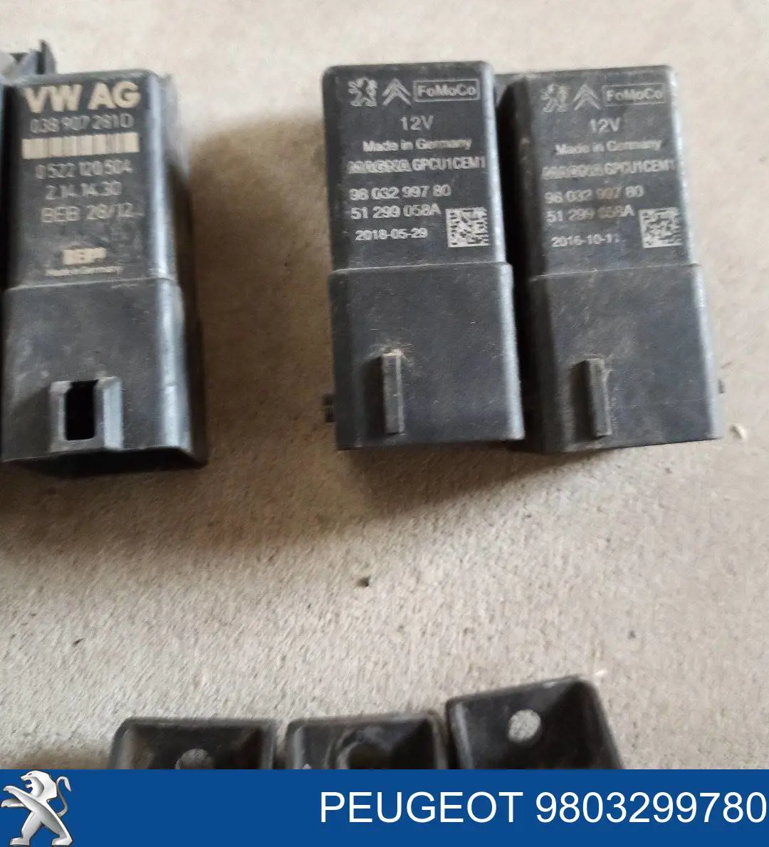 Реле управління Peugeot/Citroen 9803299780 ціна, від 25.34 USD