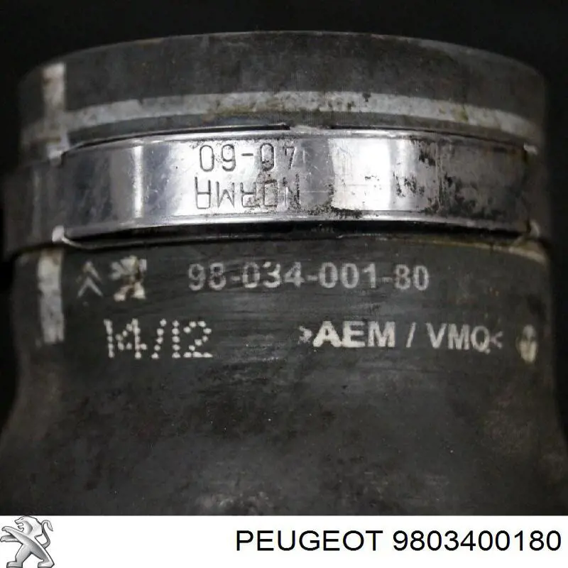 Купити 9803400180 Peugeot/Citroen Шланг/патрубок интеркуллера