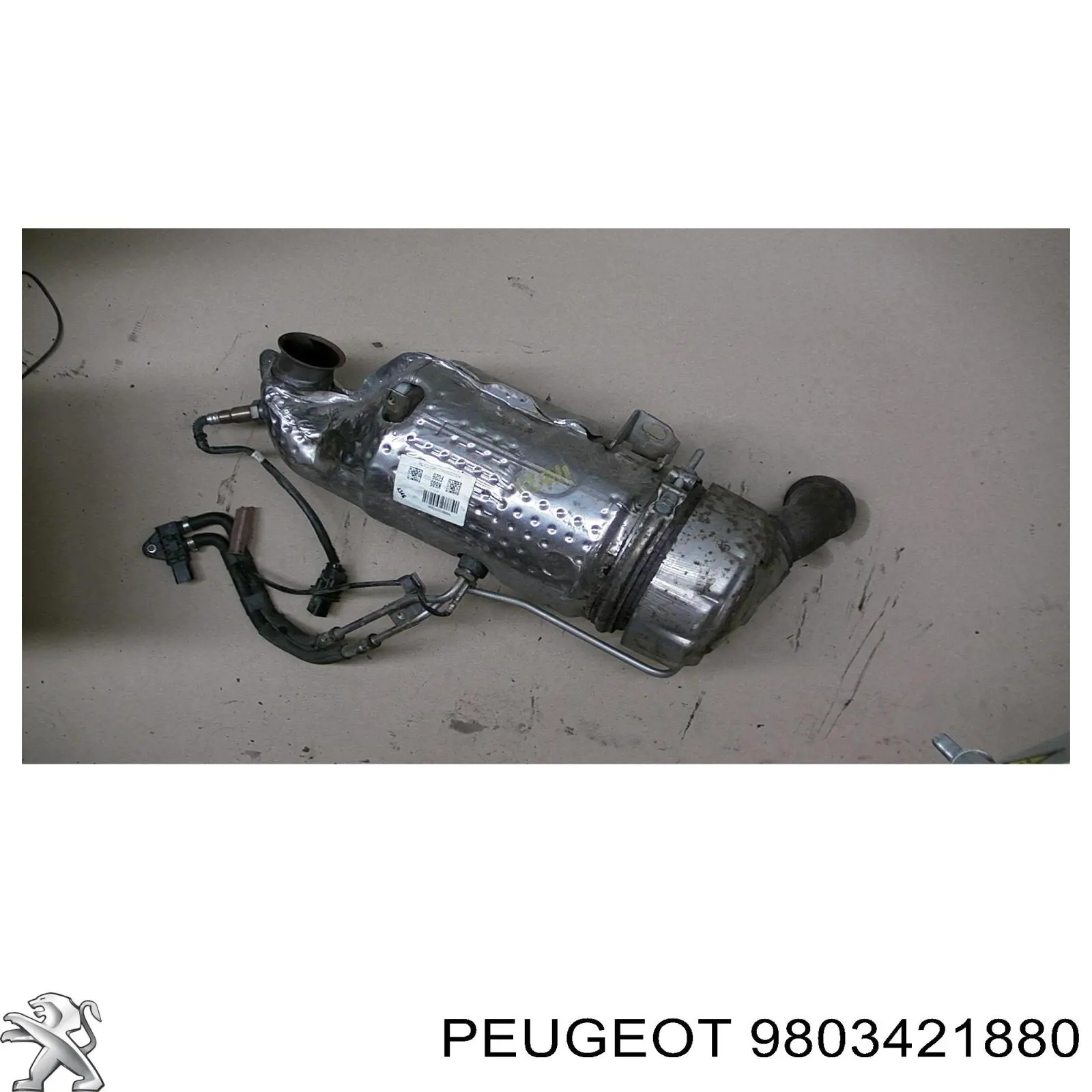 Фільтр системи відпрацьованих газів Peugeot/Citroen 9803421880 ціна, від 222.13 USD