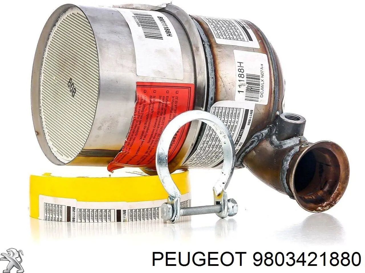 9803421880 Peugeot/Citroen фільтр системи відпрацьованих газів