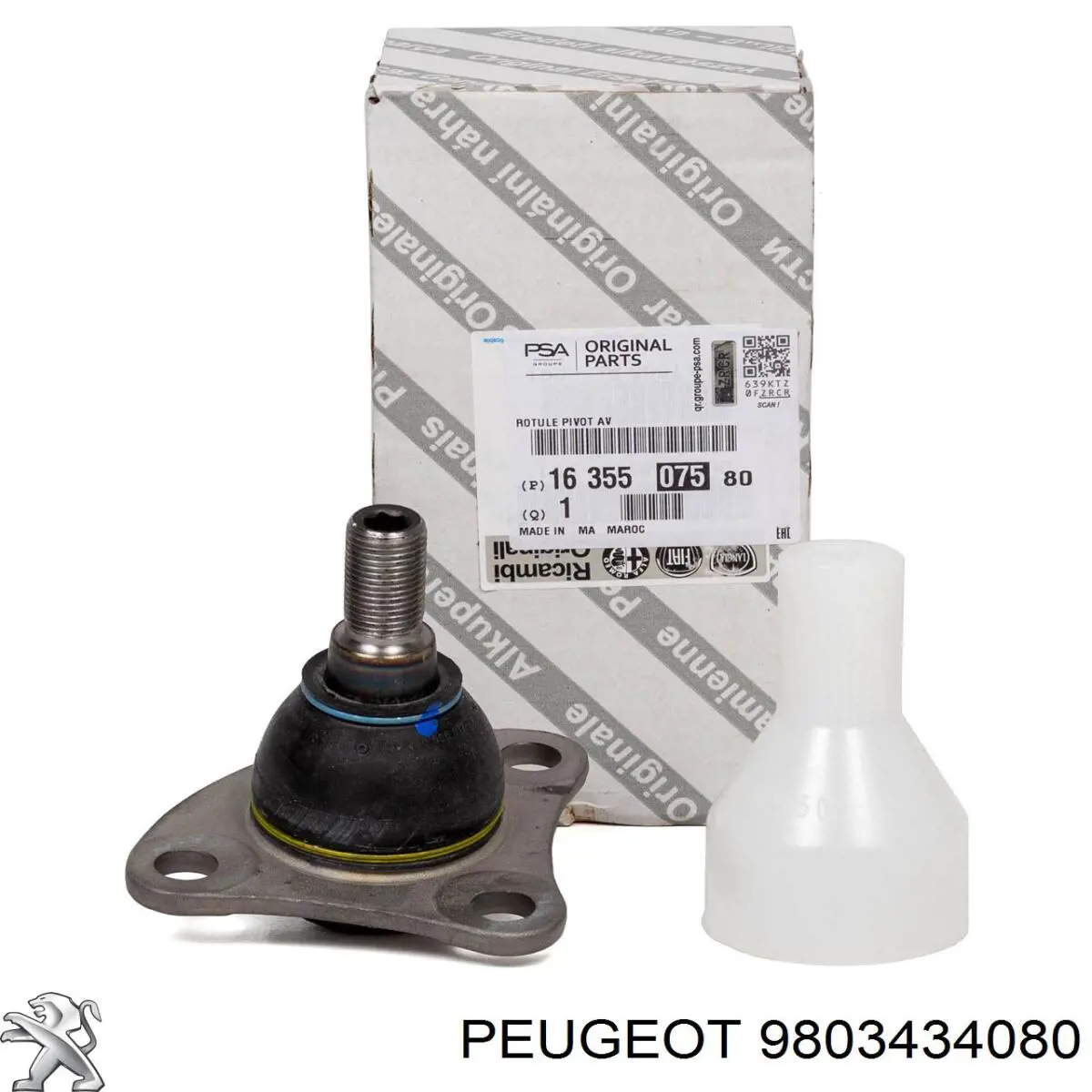 Кульова опора, нижня Peugeot/Citroen 9803434080 ціна, від 20.04 USD