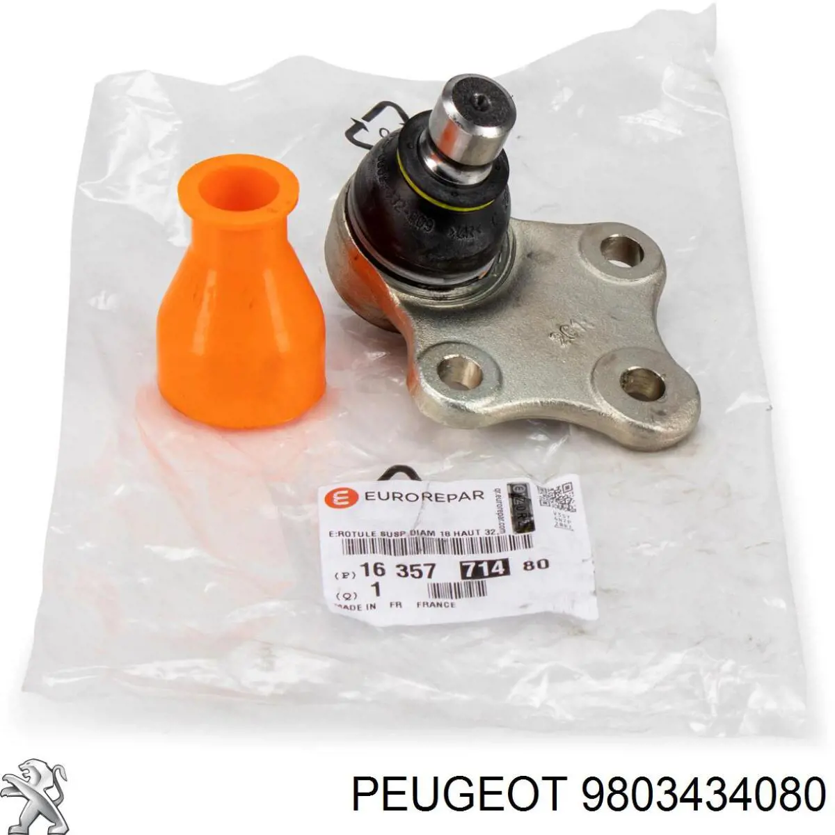 Кульова опора, нижня 9803434080 Peugeot/Citroen
