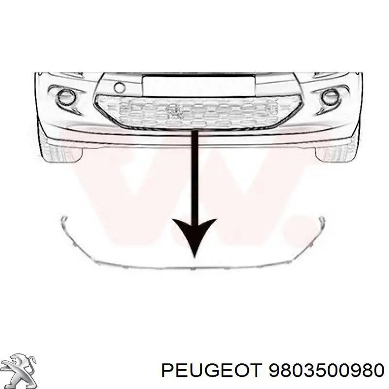  Peugeot/Citroen 9803500980 ціна, від 33.86 USD