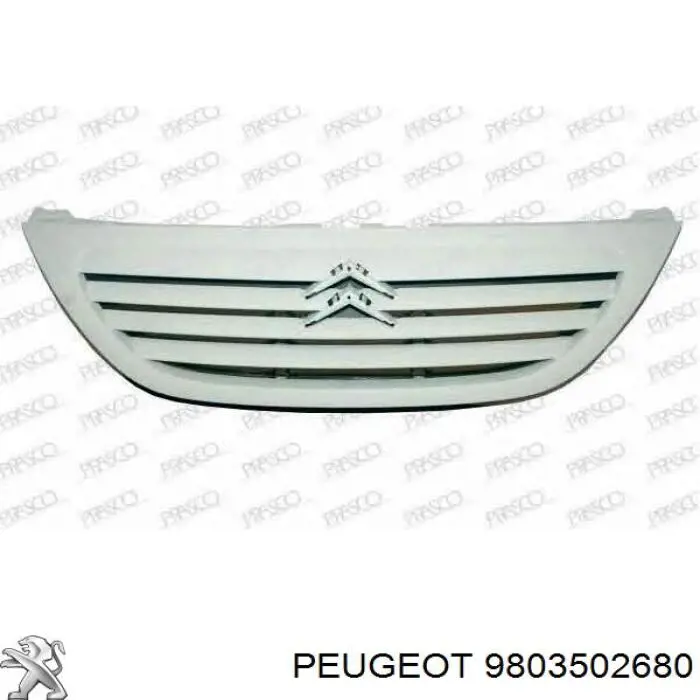 Решітка переднього бампера Peugeot/Citroen 9803502680 ціна, від 27.48 USD