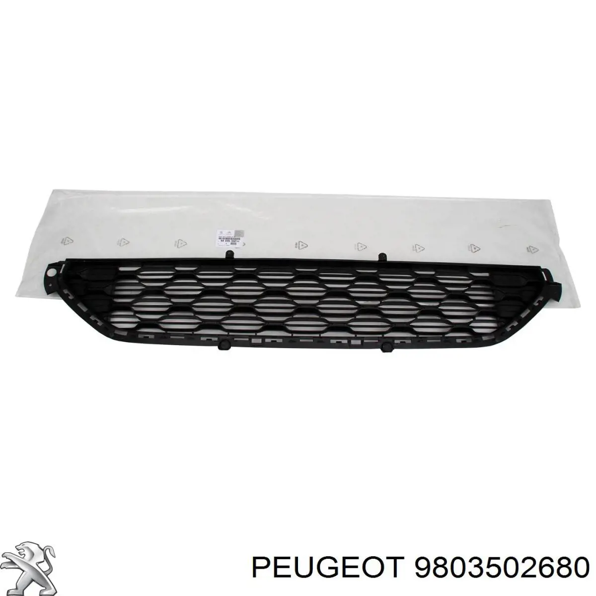9803502680 Peugeot/Citroen решітка переднього бампера