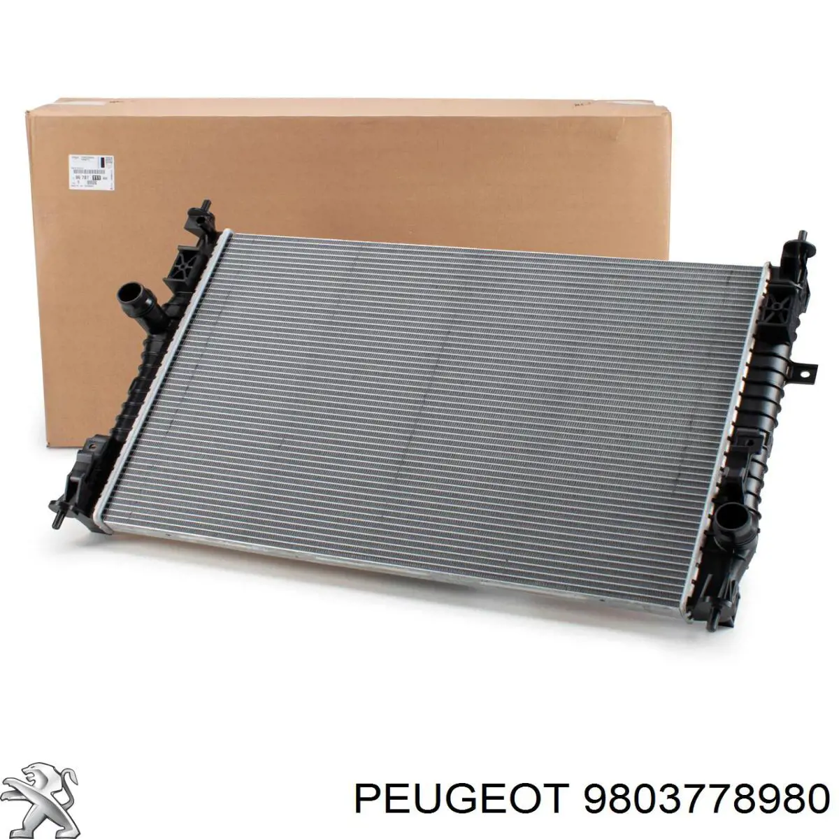 Купити 9803778980 Peugeot/Citroen Кронштейн радіатора інтеркулера, лівий