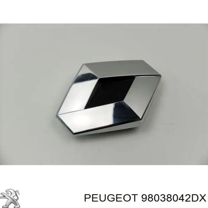 98038042DX Peugeot/Citroen Емблема кришки багажника, фірмовий значок