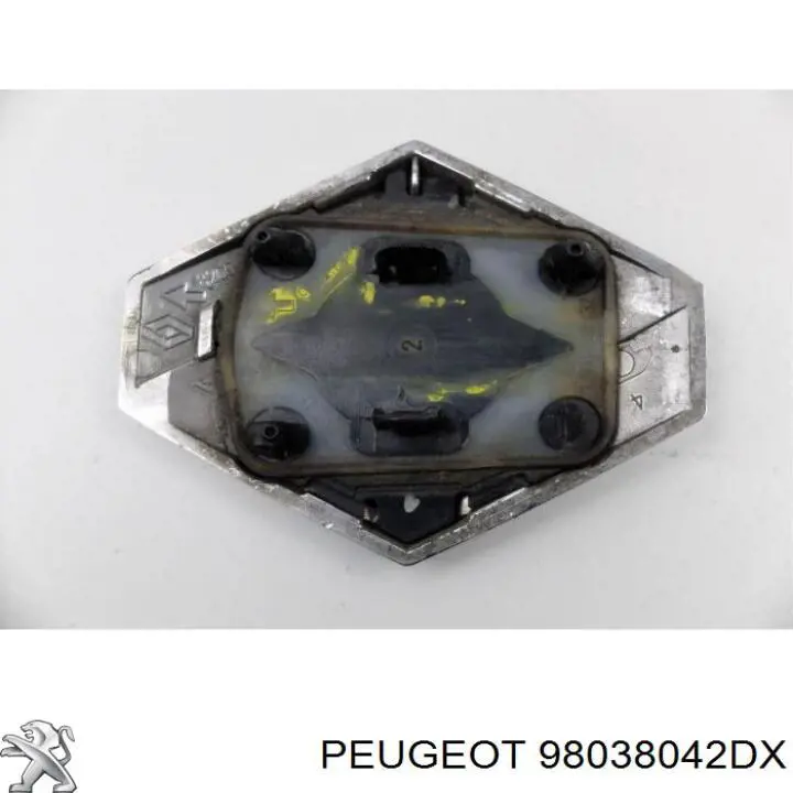 Емблема кришки багажника 98038042DX Peugeot/Citroen