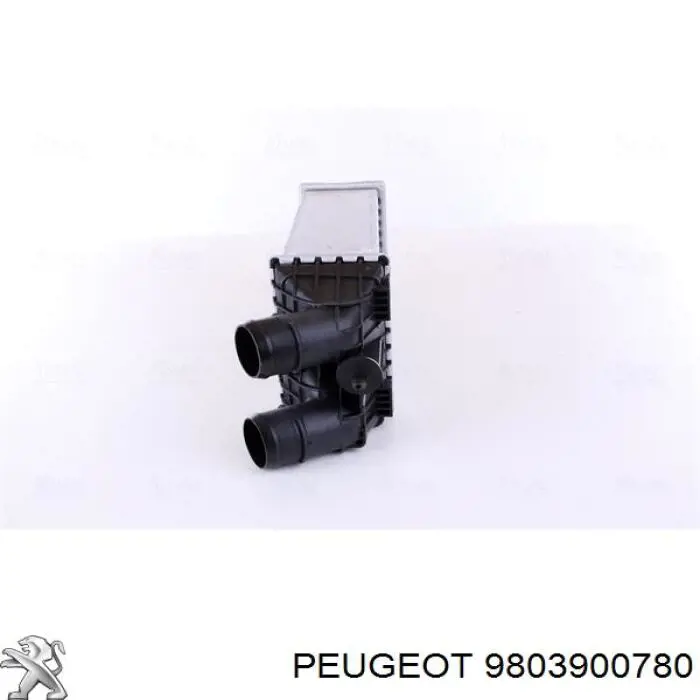 Купити 9803900780 Peugeot/Citroen Радіатор интеркуллера