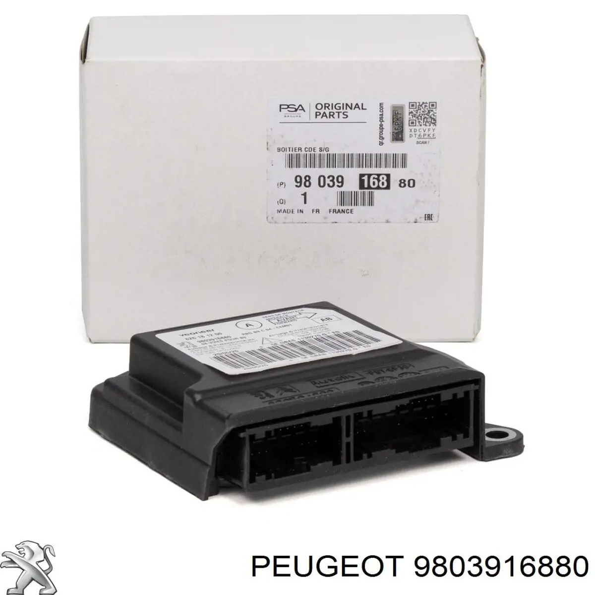 Модуль-процесор керування подушки безпеки Peugeot/Citroen 9803916880 ціна, від 64.19 USD
