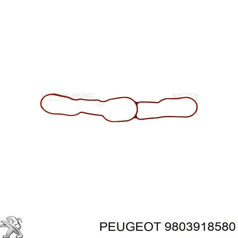 9803918580 Peugeot/Citroen Прокладка впускного колектора