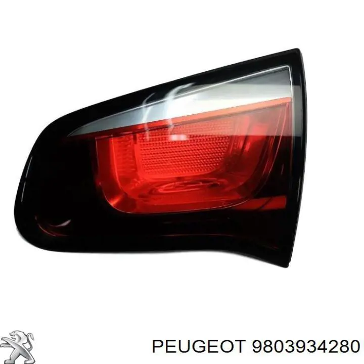 9803934280 Peugeot/Citroen Ліхтар задній правий, внутрішній