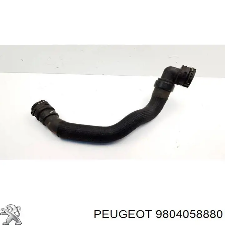 Купити 9804058880 Peugeot/Citroen Шланг/патрубок радіатора охолодження, верхній