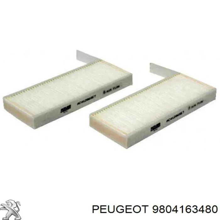 Фільтр салону 9804163480 Peugeot/Citroen