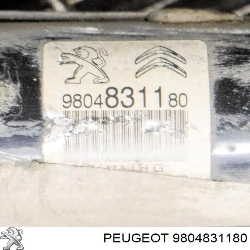 9804831180 Peugeot/Citroen Ліва передня стійка