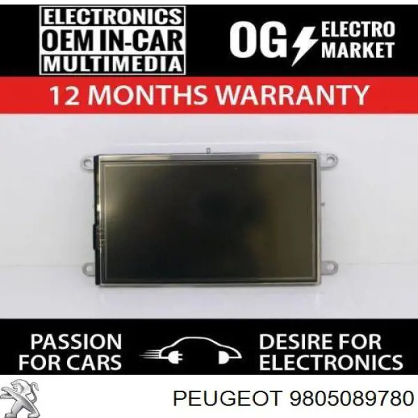 9805089780 Peugeot/Citroen Бортовий комп'ютер