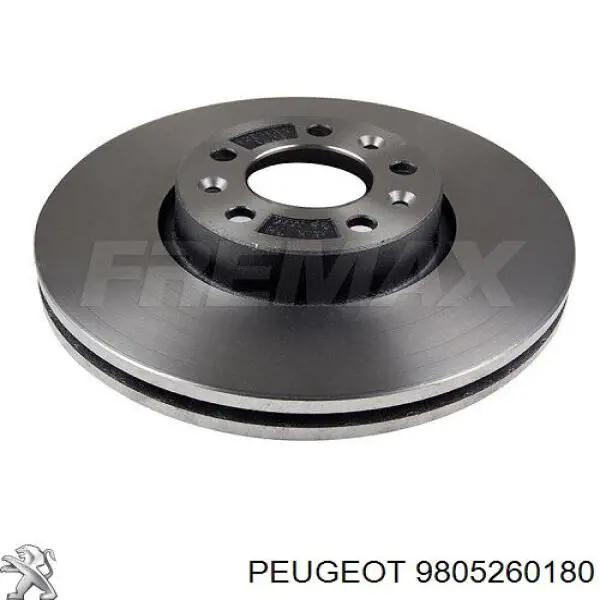 Купити 9805260180 Peugeot/Citroen Ротор гальмівний