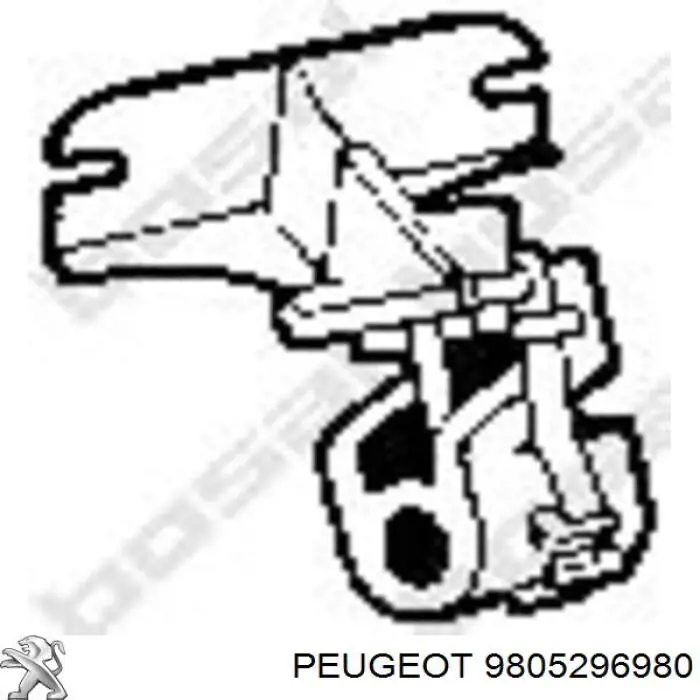 Купити 1726YL Peugeot/Citroen Глушник вихлопних газів кінцевий