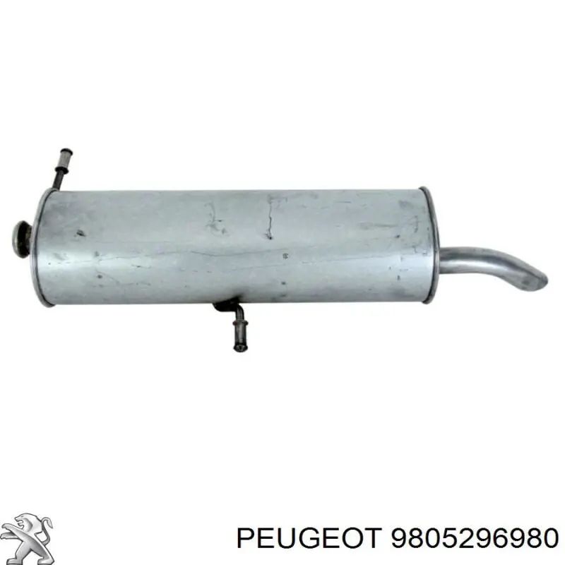 Вихлоп Peugeot/Citroen 9805296980 ціна, від 50.43 USD