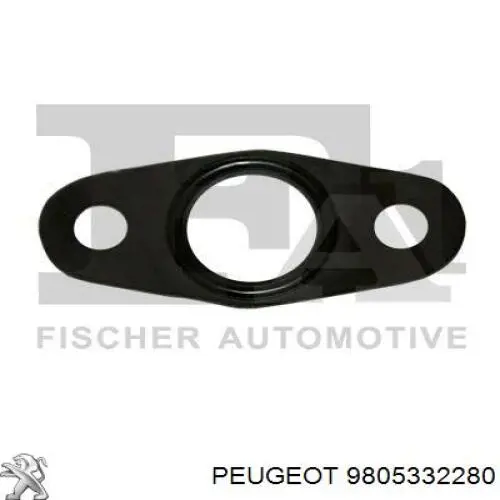 Купити 9805332280 Peugeot/Citroen Прокладка шланга відводу масла від турбіни