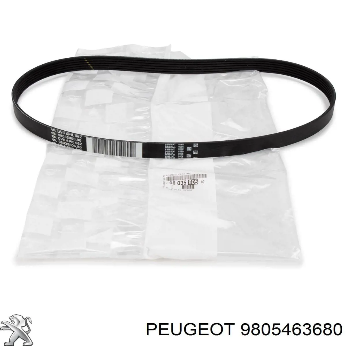 9805463680 Peugeot/Citroen Поліклиновий ремінь