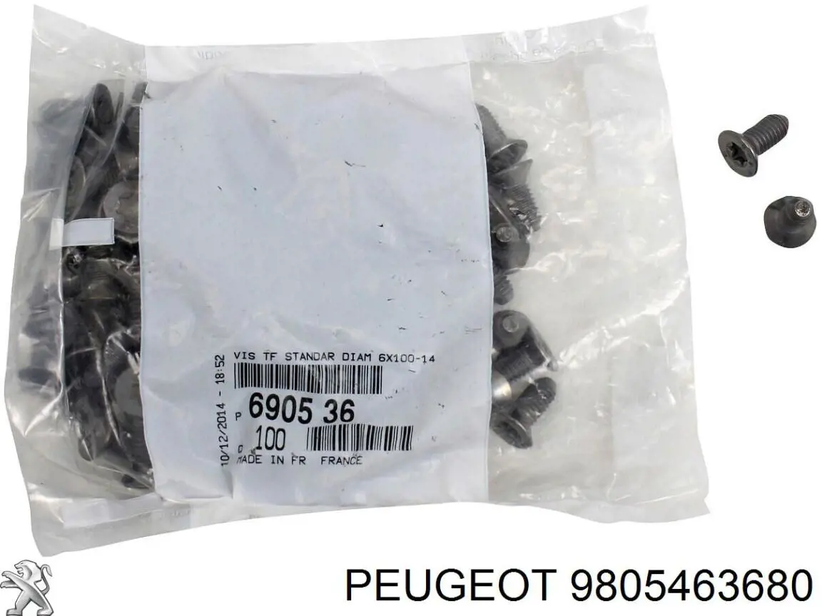 Ремінь кондиціонера Peugeot/Citroen 9805463680